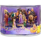Disney ディズニー Tangled Deluxe Rapunzel 9Piece Figurine Set Rapunzel, Flynn, Pascal, Maximus, To