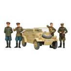 Tamiya 1/35 WWII Russian Commanders &amp; Staff Car Set フィギュア 人形 おもちゃ
