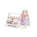 Calico Critters Patty And Paden's Double Stroller Set フィギュア 人形 おもちゃ