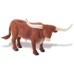 Safari 236229 Texas Longhorn Bull Animal Figure- Pack of 3 フィギュア 人形 おもちゃ