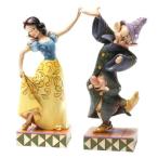 Enesco Disney Traditions by Jim Shore Snow White Dopey and Sneezy Figurine, 9-Inch