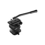 Libec リーベック RH25 Video Head with Quick Release &amp; Pan Handle, Supports 13 lbs.