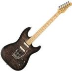 Godin ゴディン Progression Boutique Trans Black Mn Electric Guitar w Usb + Case ケース エレキギタ