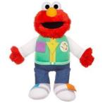 Playskool Sesame Street セサメストリート Steps to School Ready for School Elmo ぬいぐるみ 人形