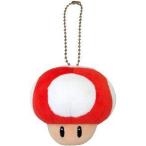 Official Nintendo Mario Plush Series Stuffed Toy - 3.5" Super Kinoko / Mushroom Mascot Strap (Japa