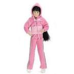 Pink Velour Jogging Suit 人形 ドール