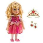 Disney ディズニー Store Princess Aurora Sleeping Beauty Doll with Light Up Tiara Crown 人形 ドール