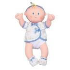 The Forever Dolls 15" Soft Caucasian Baby Doll Boyl in Blue 人形 ドール