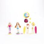 Polly Pocket Pop 'N Swap Fashion Frenzy Beach Doll Set 人形 ドール