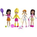 Polly Pocket and Friends Sporty Fun 4-Pack 人形 ドール