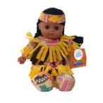 Native American Doll, Assorted Colors with Closing Eyes 人形 ドール