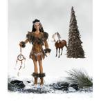 Indian Doll, Winter Princess, Yepa, 17-Inch Native American Style Doll (Artist: Sandra Bilotto) 人