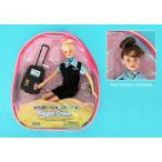 Westjet Flight Attendant Doll W/ Luggage 人形 ドール