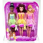 Disney ディズニー Princess Ballerina Sleeping Beauty, Tiana And Belle Dolls 人形 ドール