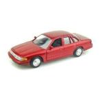 1998 Ford Crown Victoria Police Car 1/24 Metallic Red