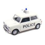 1968 Mini Copper S Police 1/18 White