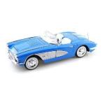 1958 Chevy Corvette Convertible 1/18 Light Blue