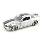 2010 Ford Mustang GT 1/24 Silver W/ Black Stripes