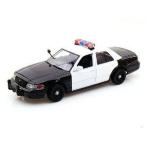 2007 Ford Crown Victoria Police Car Blank 1/24 Black / White