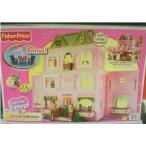 Fisher-Price フィッシャープライス Loving Family Grand Dollhouse Twin Time Bonus Patio Furniture Se