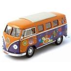 Quality Hand Made 1962 Volkswagen フォルクスワーゲン Microbus 1:18 スケール Deluxe Flower Power Ed