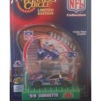 New England Patriots Drew Bledsoe 1999 Winner's Circle NFL Diecast Corvette with Drew Bledsoe Disp