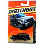 RANGE ROVER SPORT * BLACK * VIP Series (#4 of 6) MATCHBOX 2010 Basic Die-Cast Vehicle (#35 of 100)