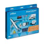 JetBlue Die-Cast Airport Playset (11 Pieces in set)ミニカー モデルカー ダイキャスト