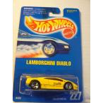 Hot Wheels ホットウィール #227 Lamborghini ランボルギーニ Diablo Yellow with 5 Spoke Wheels on All