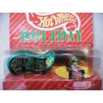 Hot Wheels ホットウィール T-bucket Jingle Bell Jalopy Holiday 1995 Premiere Series Red W/green Pc'