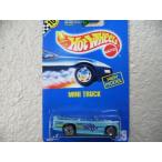 Hot Wheels ホットウィール Mini Truck #89 All Blue Card Turquoise This Tampo with Ultra Hot Wheels