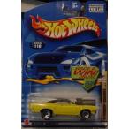 Hot Wheels ホットウィール '70 Plymouth Roadrunner 4/4 2002 #110 Hot Rod Magazineミニカー モデルカ