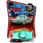 ディズニー / ピクサー CARS Exclusive 155 Die Cast Car Final Lap Series Flo with Trayミニカー モデ