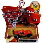 ディズニー / ピクサー CARS TOON Animated 155 Die Cast Car Soaked Lightning McQueenミニカー モデル