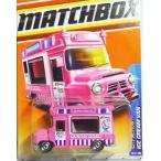 マッチボックス Ice Cream Van City Action Pinkミニカー モデルカー ダイキャスト