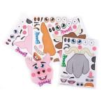 ~ 12 ~ Make-a-Farm / Barnyard Animal Sticker Sheets ~ New ~ Barnyard Animal Stickers by Rhode Isla