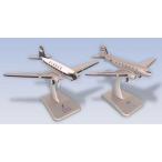 1: 200 ホーガンウィングス Alaska 航空 DC-3 Die-Cast Metal, 2 Plane Set