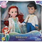 Disney (ディズニー)Princess - Wedding Bells Ariel &amp; Prince Eric Doll Set by Tolly Tots TOY ドール