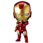 New Triline Cute Nendoroid 4" Iron Man (アイアンマン) Tony Stark Set PVC アクションフィギュア Coll