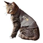 Thundershirt  猫用サンダーシャツ ヘザーグレー (L  42.5-60        5.8 kg 以上)