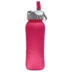 Nathan Frosted Tritan Bottle with Flip Straw Berry 700ml