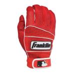 Franklin Sports Adult MLB Neo Classic II Series Batting Gloves Red Large