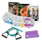 女性用フィットネスDVDセット　ChaLEAN　エクストリーム　ワークアウトDVD＆トレーニングバンドセット