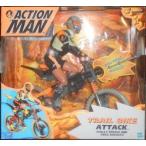 ACTION MAN - Deluxe Trail Bike Attack - 12" フィギュア &amp; Bike Set