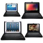 MoKo Wireless Bluetooth Keyboard Cover Case for 9.0 - 9.7 - 10.1 Inch Tablet, Such as Apple iPad 1