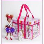 Fancy Nancy 9" Madame Alexander (マダムアレクサンダー) Doll & Posh Puppy ZIP BIN Carry Case SET ド