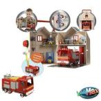 Fireman Sam Deluxe Fire Station Playset &amp; Fire Engine Jupiter Set