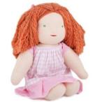 June' Camden Doll, 11"-12" Natural Waldorf Doll, Red Hair, Fair Skin, Green Eyes by Camden Rose ド