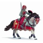 Schleich (シュライヒ) Fleur-De-Lis Red Knight On A Horse With Sword by Schleich (シュライヒ) North