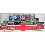 Disney (ディズニー) Store Cars 2 (カーズ2) Save The Queen ダイキャスト Set with Talking Mater and